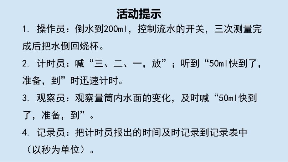 教科版小学五年级科学上册第三单元第2课《用水计量时间》参考课件_第5页