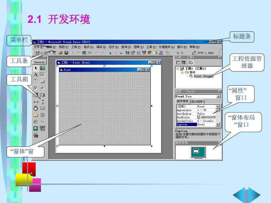 《Visual+Basic语言程序设计基础（第3版）》第2章+Visual+Basic的开发环境_第2页