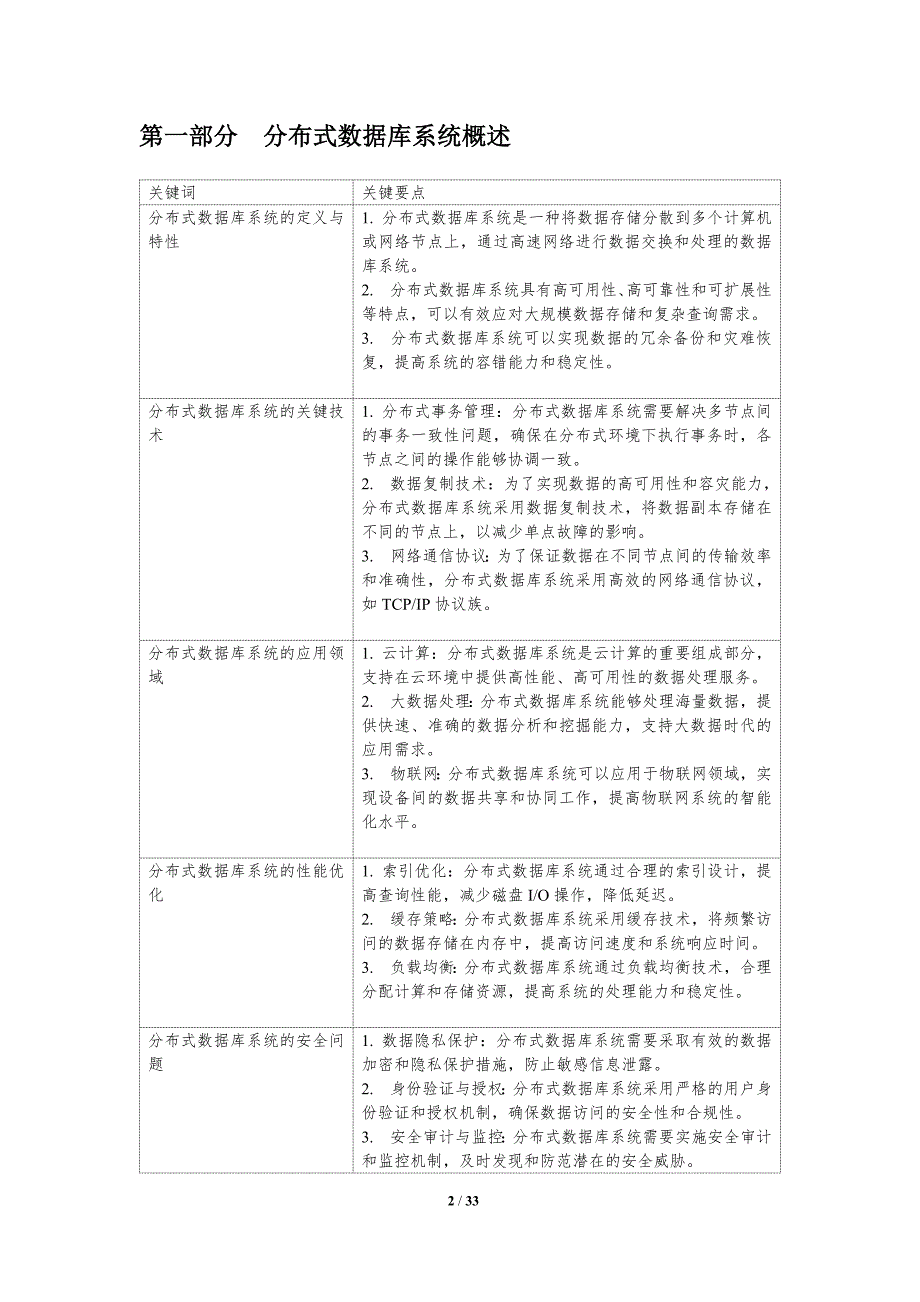 分布式数据库系统研究-洞察分析_第2页