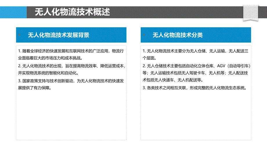 无人化物流技术应用-洞察分析_第4页