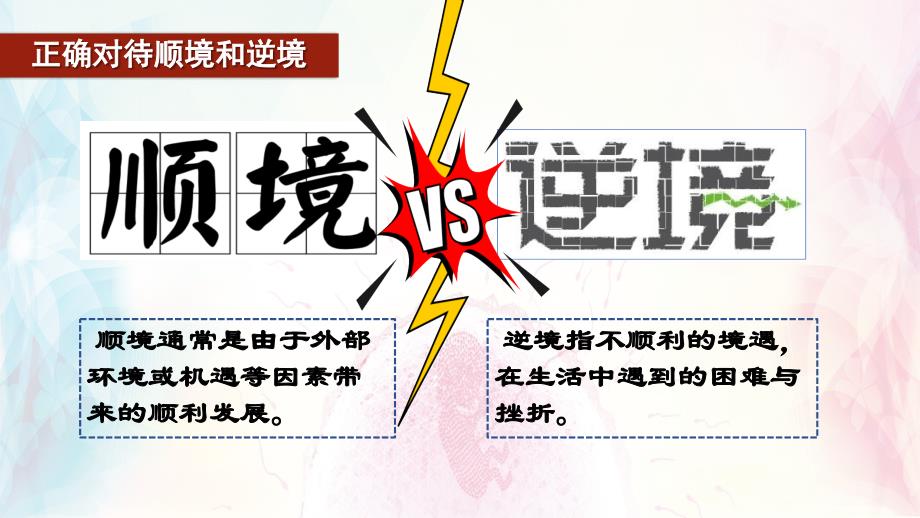 【政治】正确对待顺境和逆境课件-2024-2025学年统编版道德与法治七年级上册_第2页