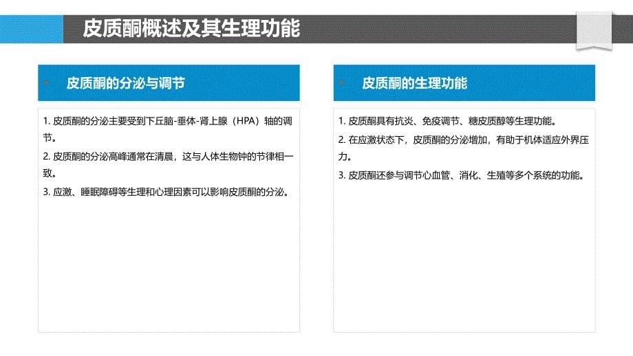 皮质酮与慢性睡眠障碍的关系-洞察分析_第5页