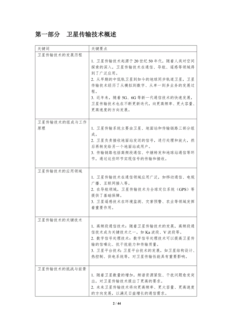 卫星传输技术创新-洞察分析_第2页