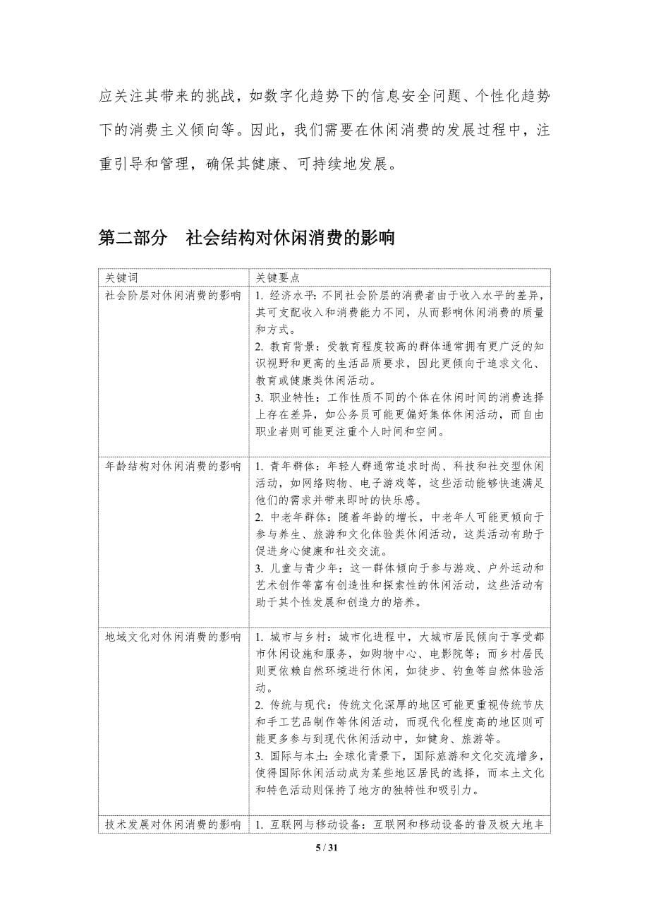 休闲消费的社会动力-洞察分析_第5页