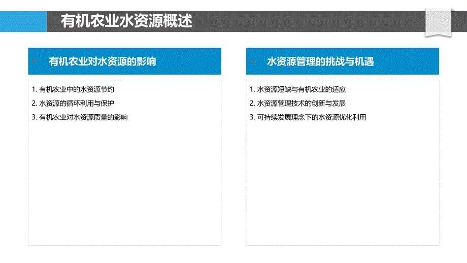 有机农业水资源管理-洞察分析_第5页