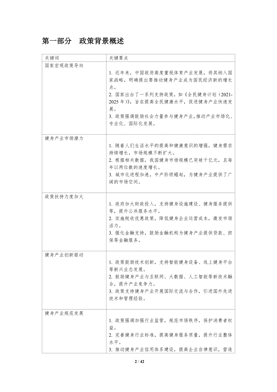 健身产业政策解读-洞察分析_第2页