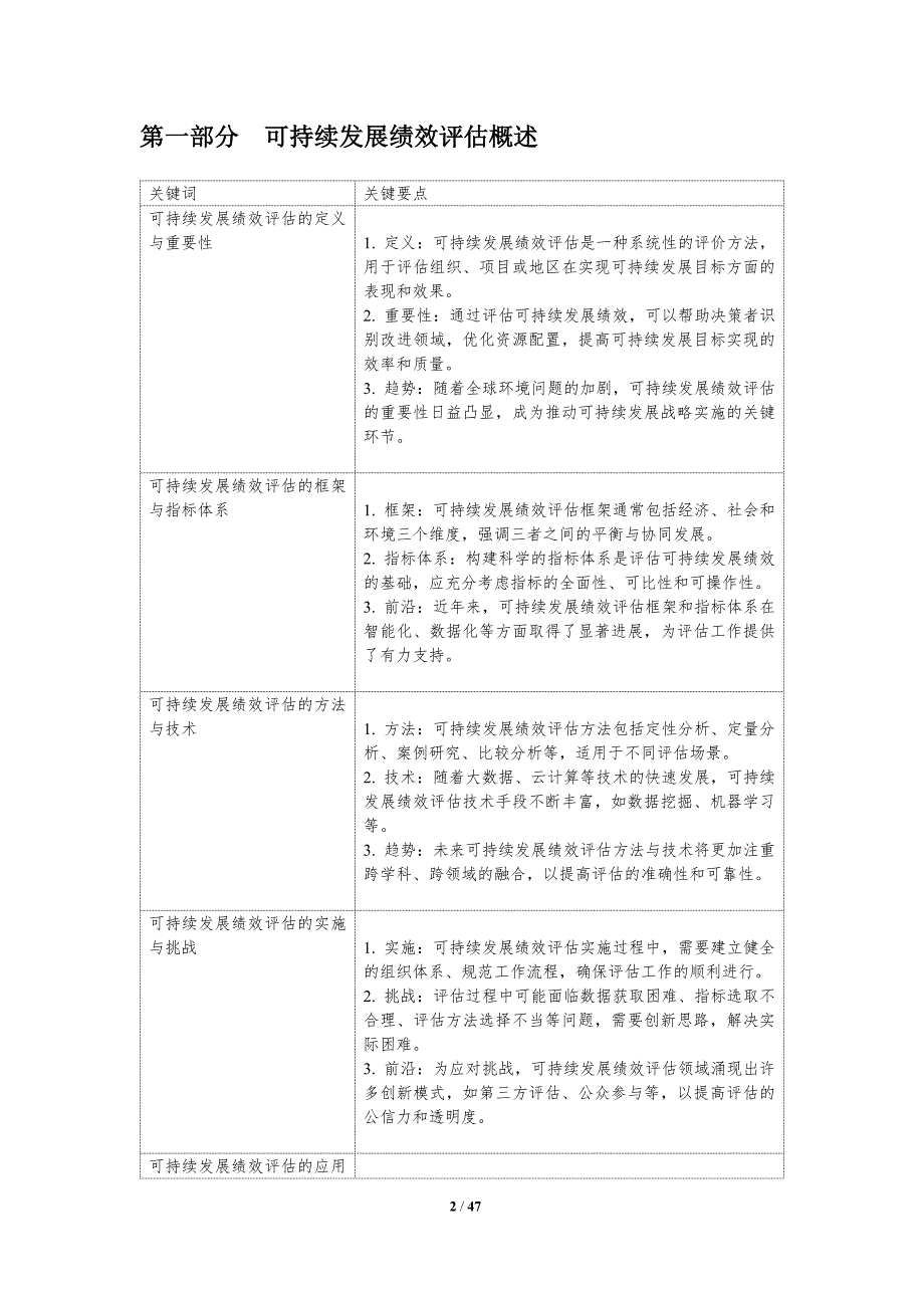 可持续发展绩效评估体系-洞察分析_第2页