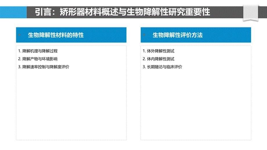 矫形器材料生物降解性研究-洞察分析_第5页