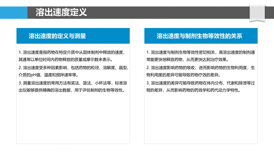 溶出速度与制剂生物等效性-洞察分析_第4页