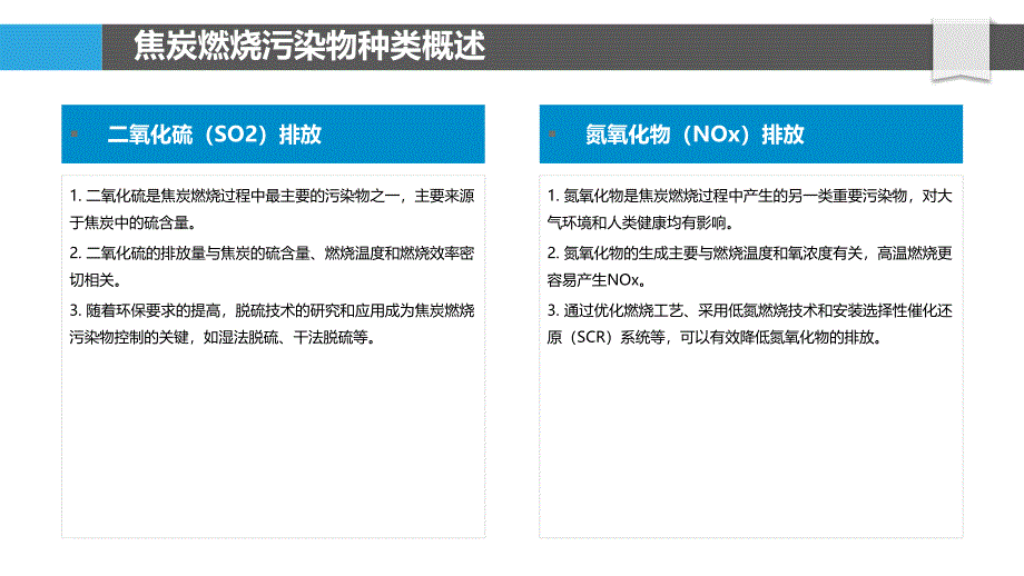 焦炭燃烧过程污染物检测-洞察分析_第4页