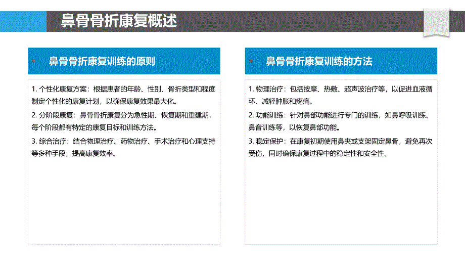 鼻骨骨折康复训练-洞察分析_第4页