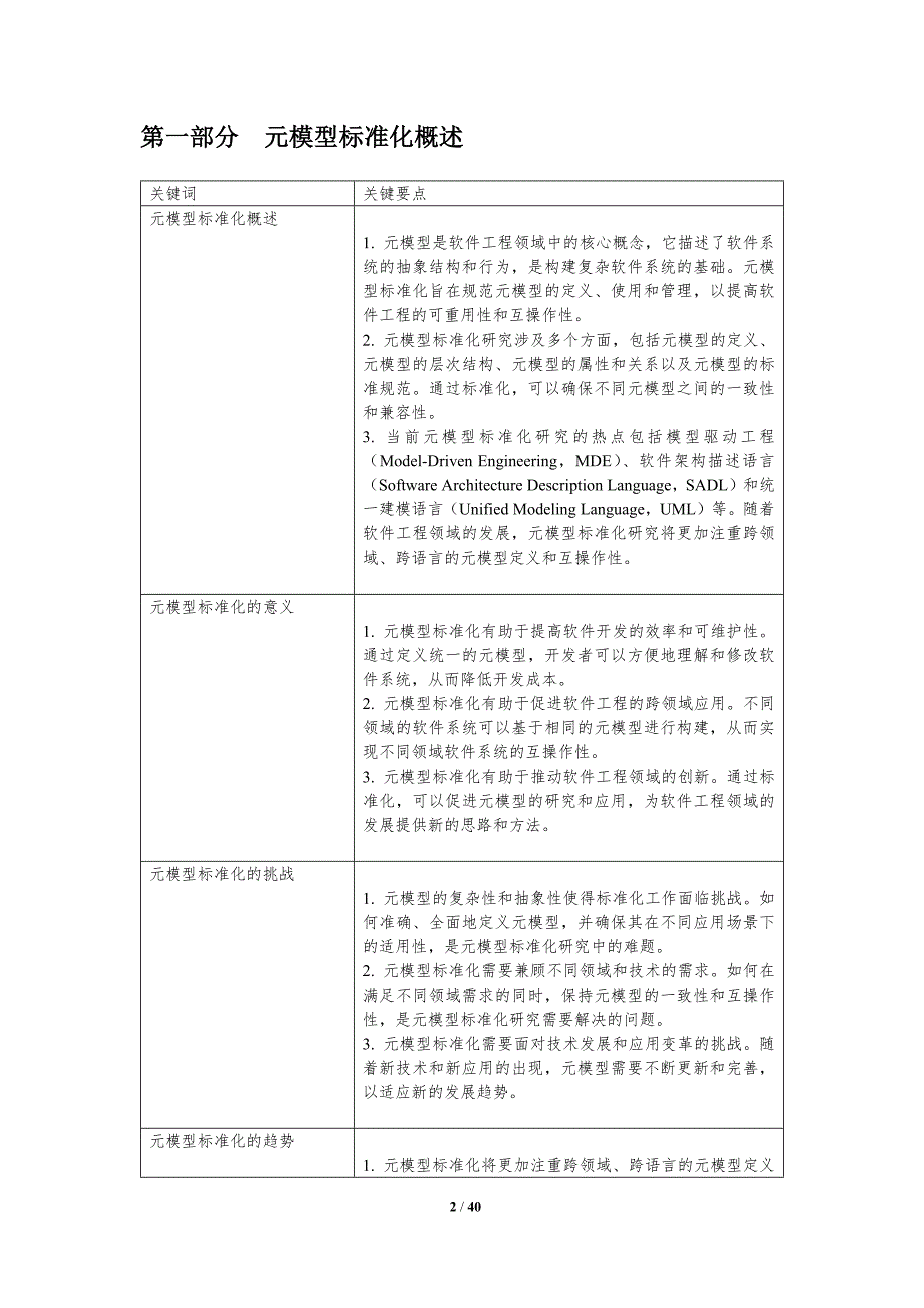 元模型标准化研究-洞察分析_第2页