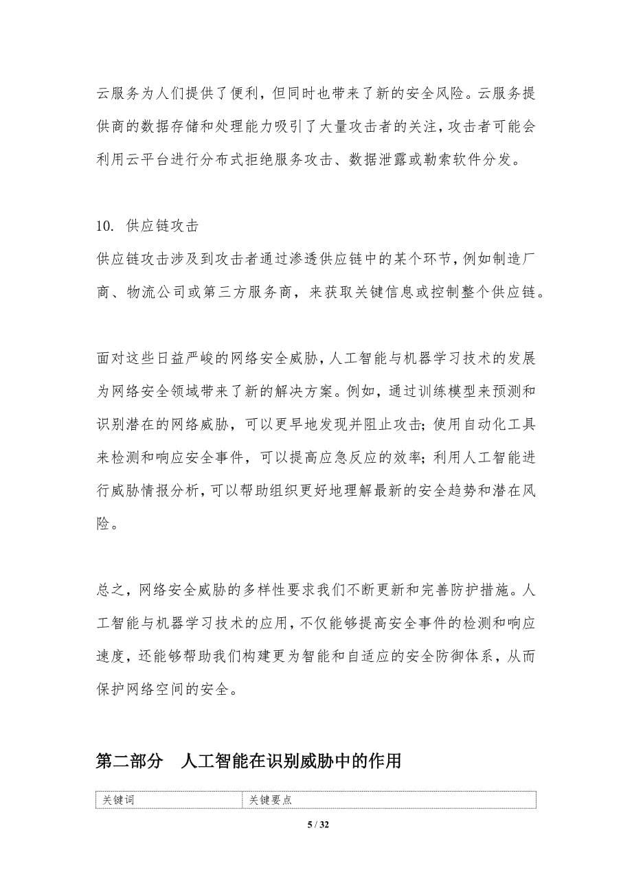 人工智能与机器学习在网络安全中的应用-洞察分析_第5页