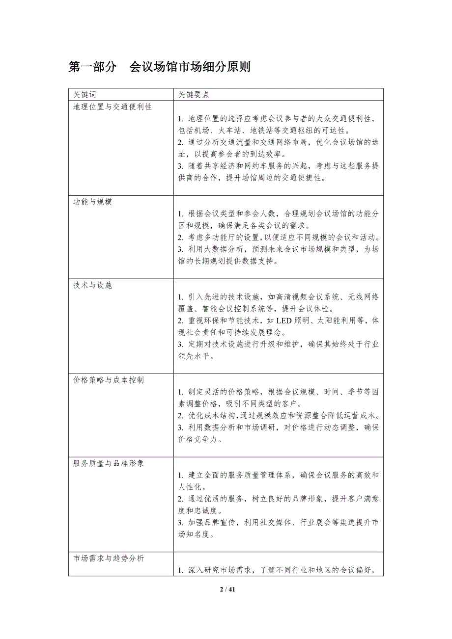 会议场馆市场细分策略-洞察分析_第2页