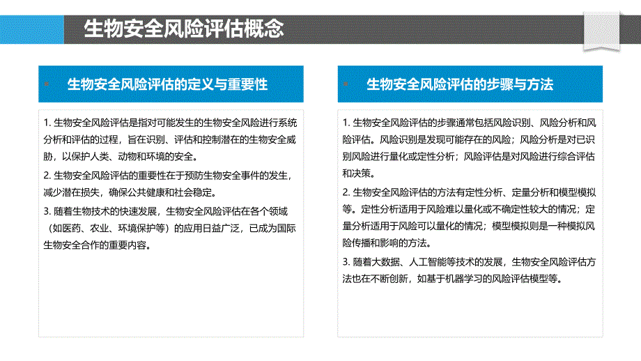 生物安全风险评估-第1篇-洞察分析_第4页