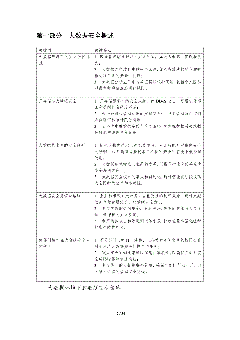 大数据环境下的数据安全策略-第2篇-洞察分析_第2页