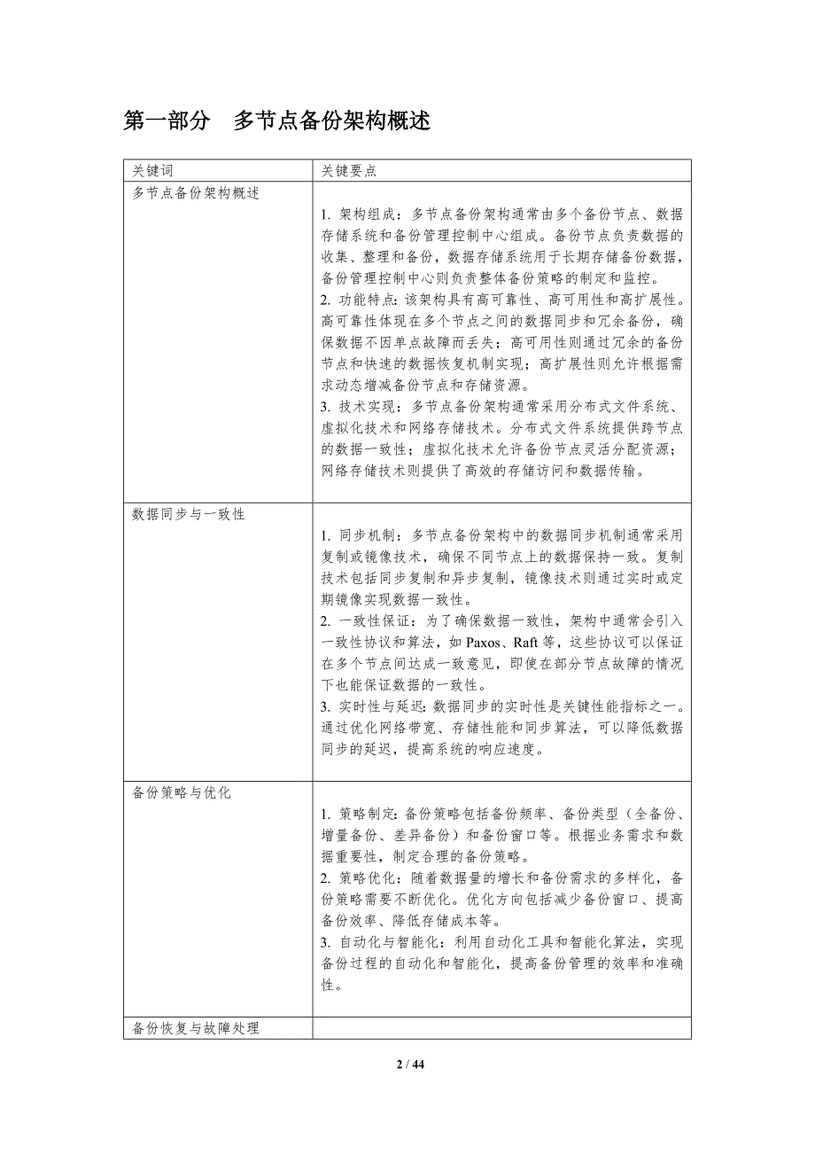 多节点备份协同控制技术-洞察分析_第2页