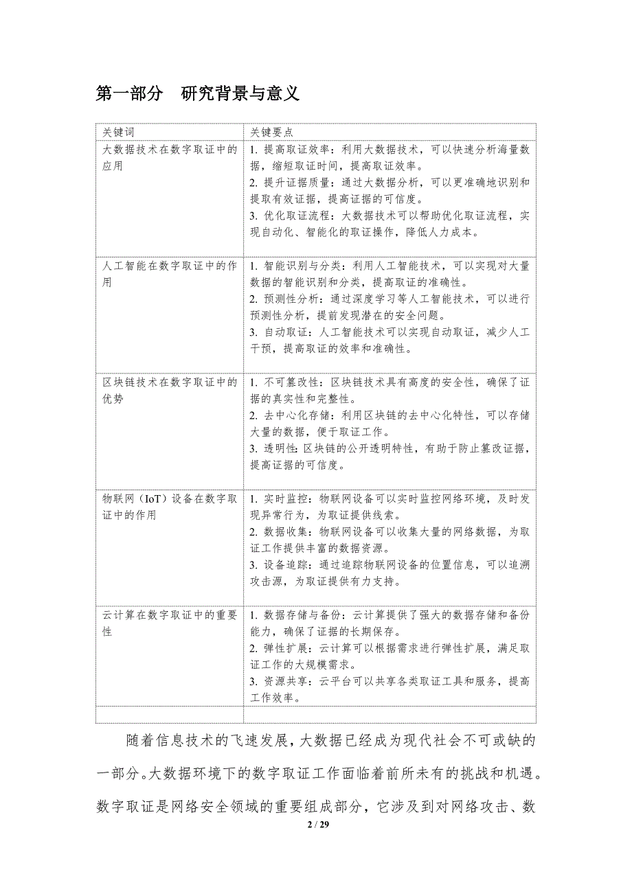 大数据环境下的数字取证策略研究-洞察分析_第2页