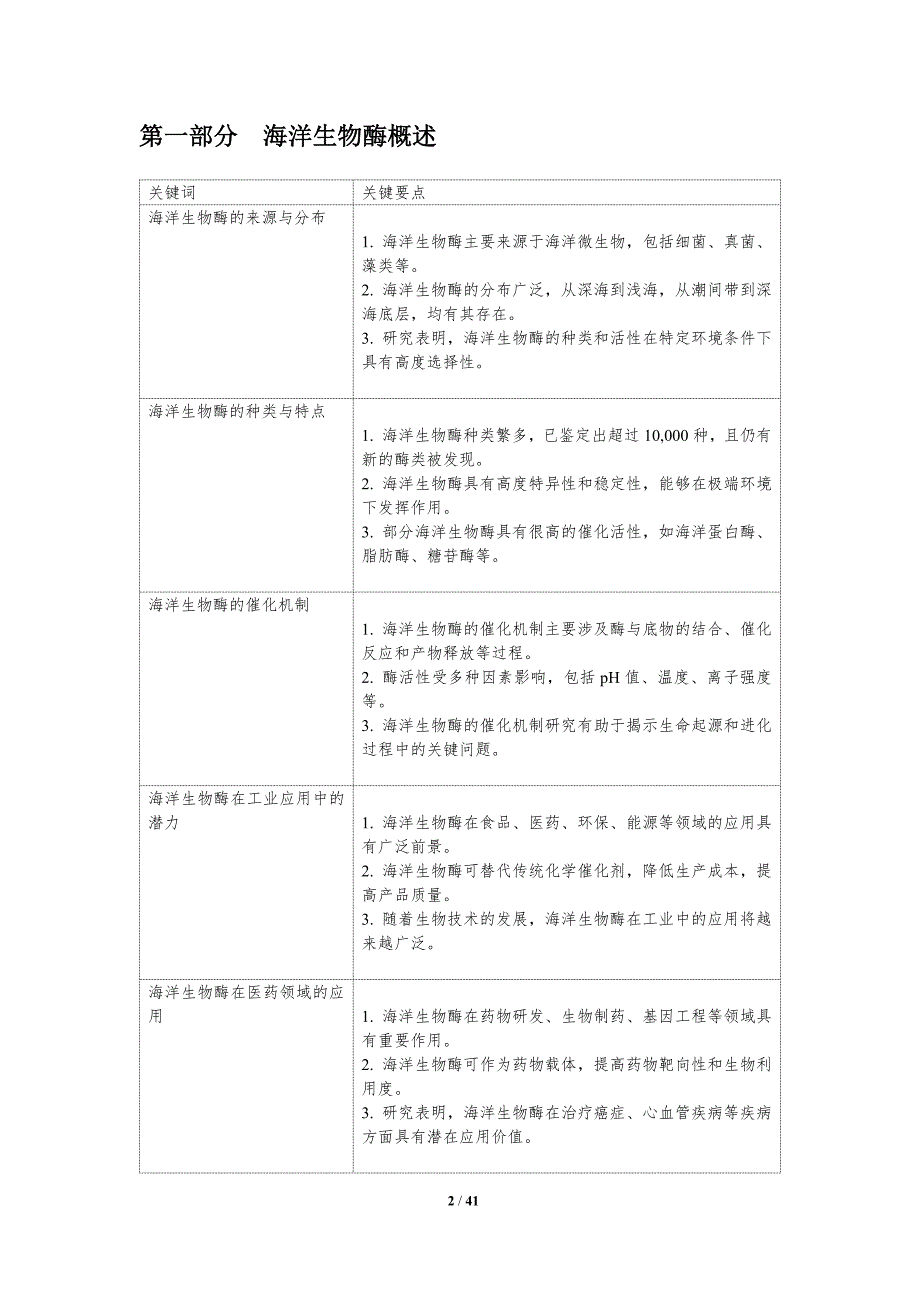 海洋生物酶应用研究-洞察分析_第2页