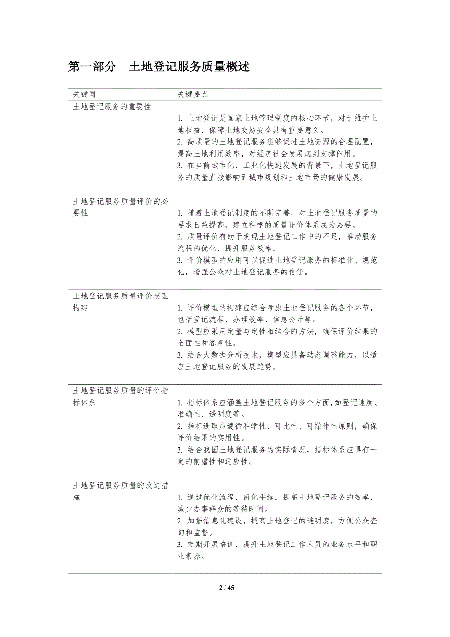 土地登记服务质量评价模型-洞察分析_第2页