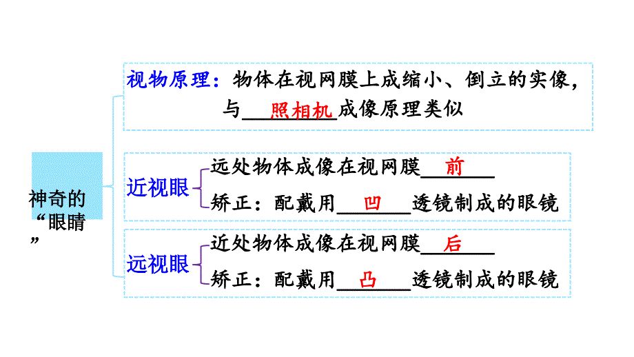 初中物理新沪科版八年级全册第四章 神奇的透镜练习教学课件2024秋_第4页