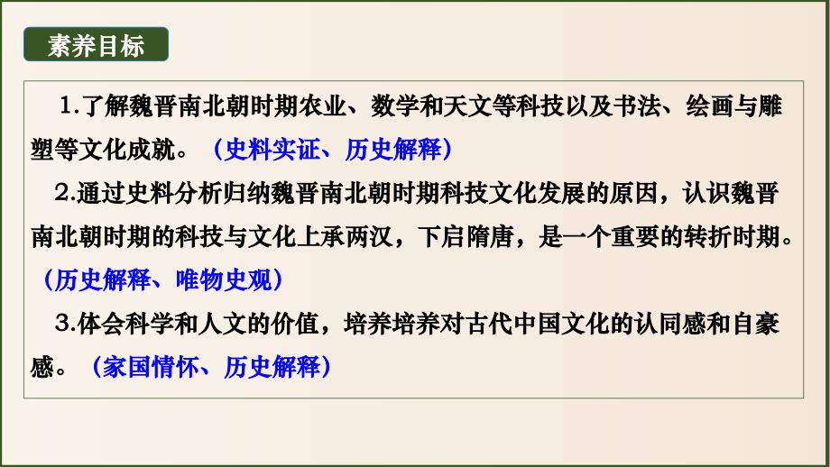 【历史】三国两晋南北朝时期的科技与文化（课件2） 2024-2025学年七年级历史上册（统编版2024）_第3页