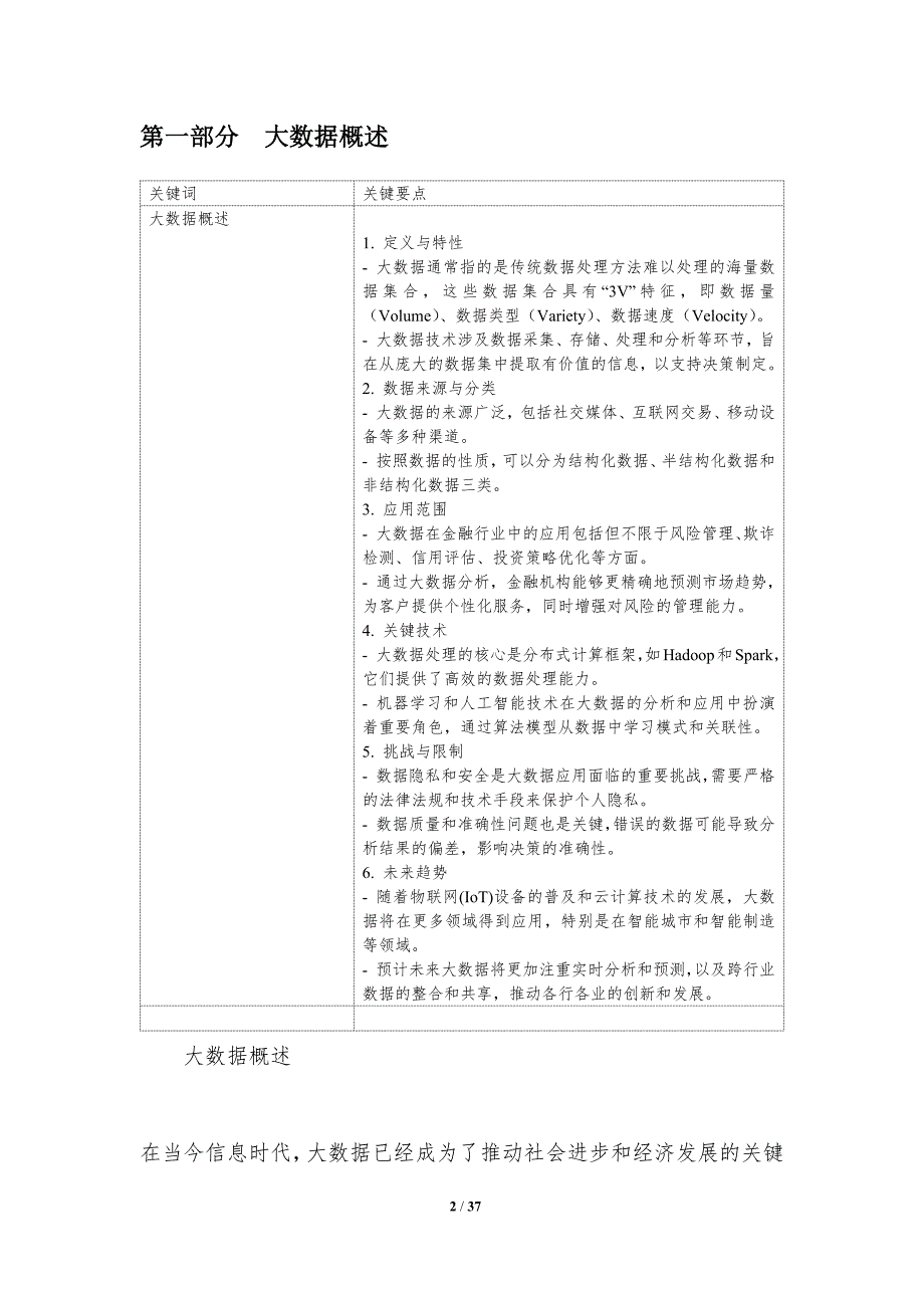 大数据在金融行业的应用-洞察分析_第2页