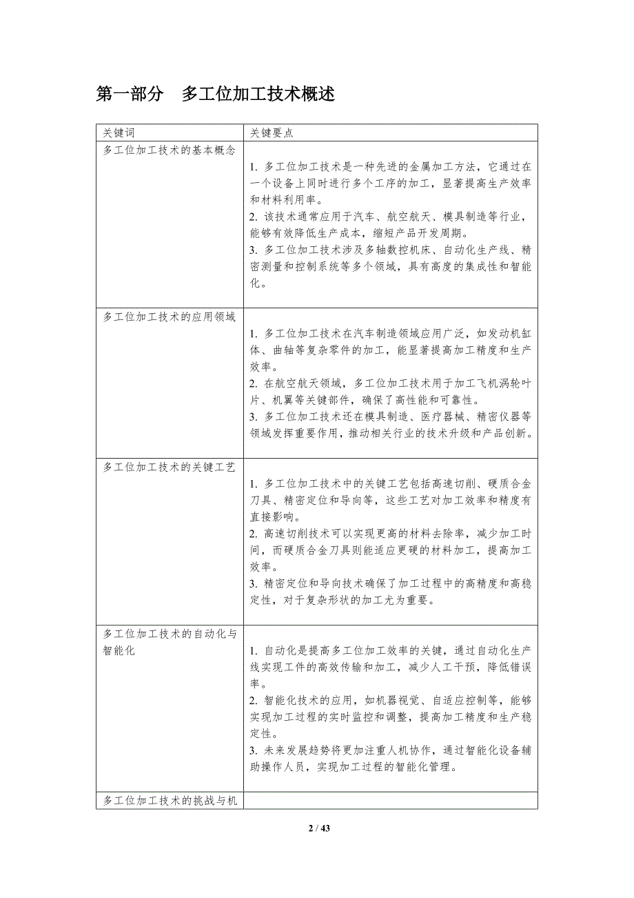 多工位加工效率提升-洞察分析_第2页