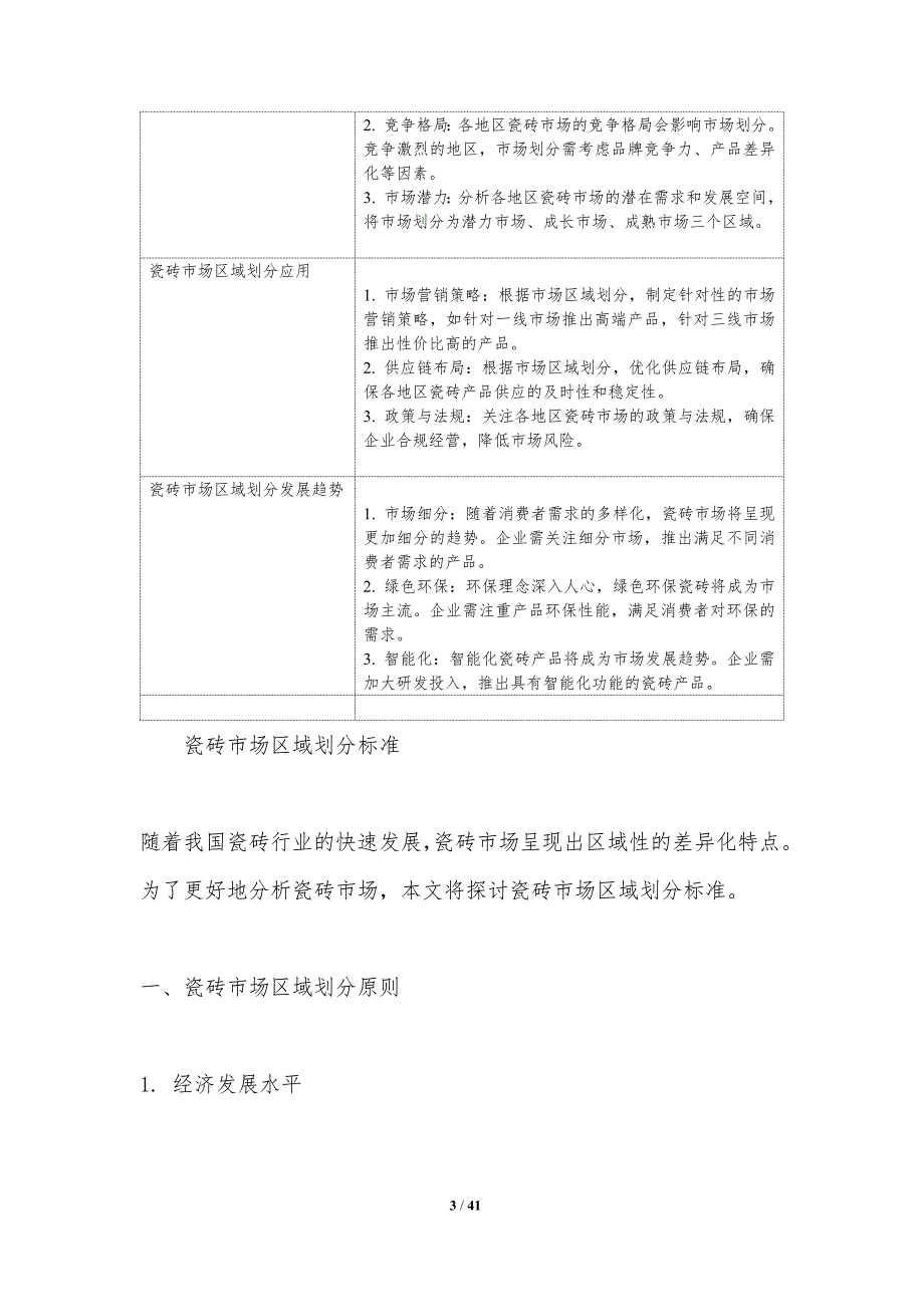 瓷砖市场区域差异-洞察分析_第3页