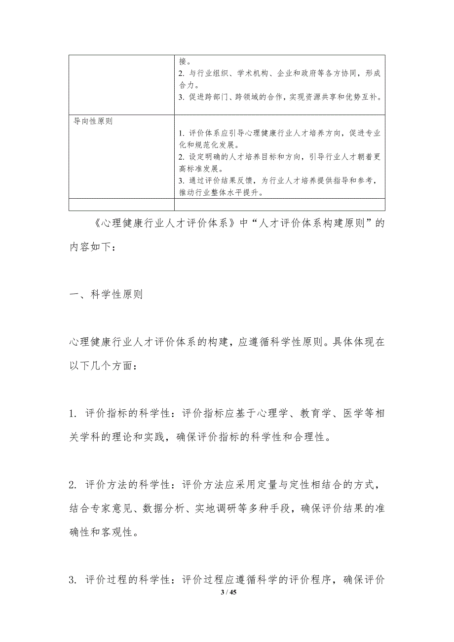 心理健康行业人才评价体系-洞察分析_第3页