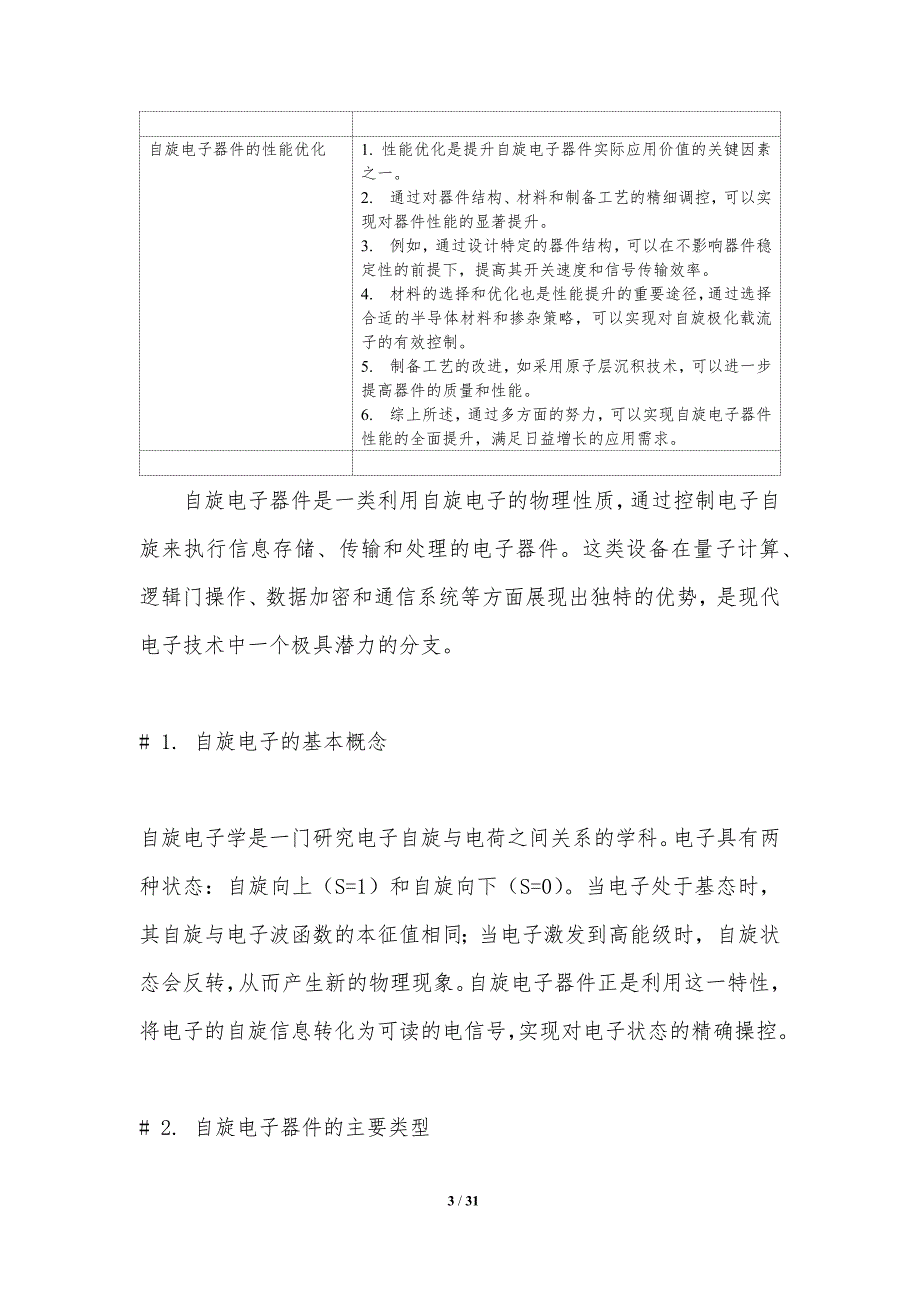 自旋电子器件的设计与应用-洞察分析_第3页