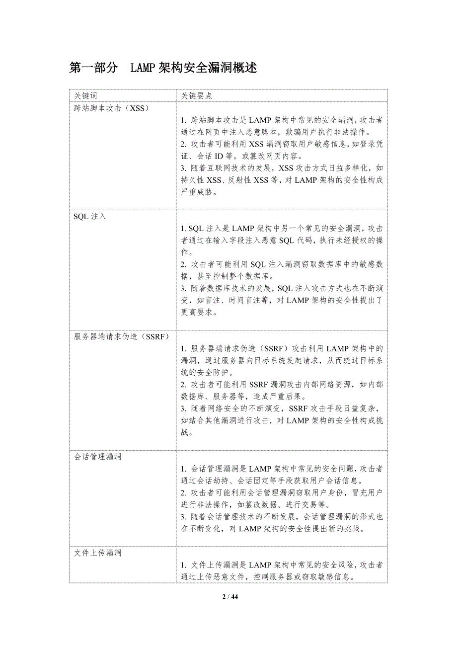 LAMP架构下的安全漏洞研究-洞察分析_第2页