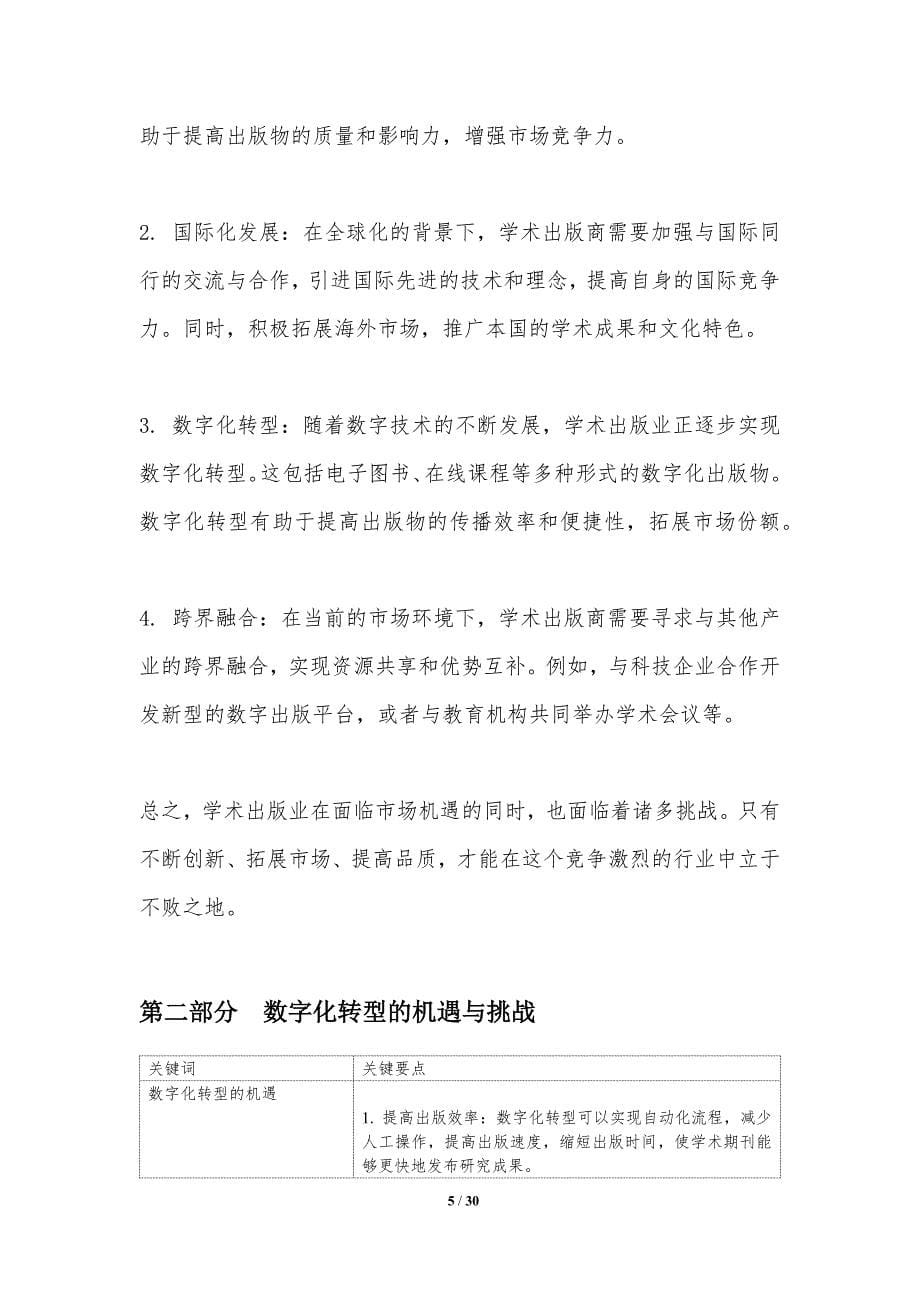 学术出版业的市场机遇与挑战-洞察分析_第5页