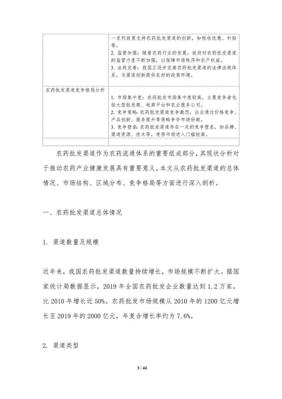 农药批发渠道创新研究-洞察分析_第3页