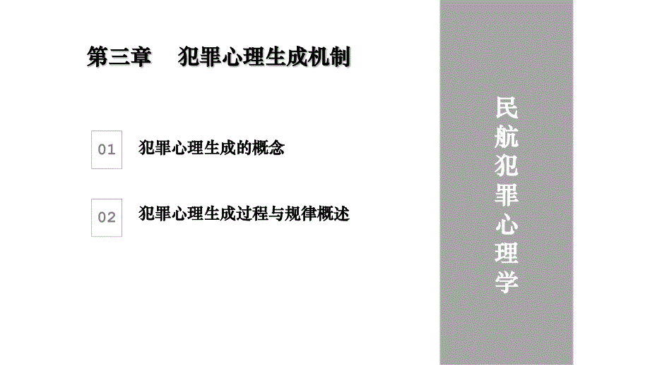 民航犯罪心理学课第三章（犯罪心理生成机制）_第2页