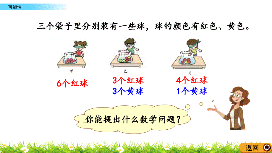 青岛版小学六年级数学上册期末考试复习：z.5 可能性单元复习教学课件_第4页