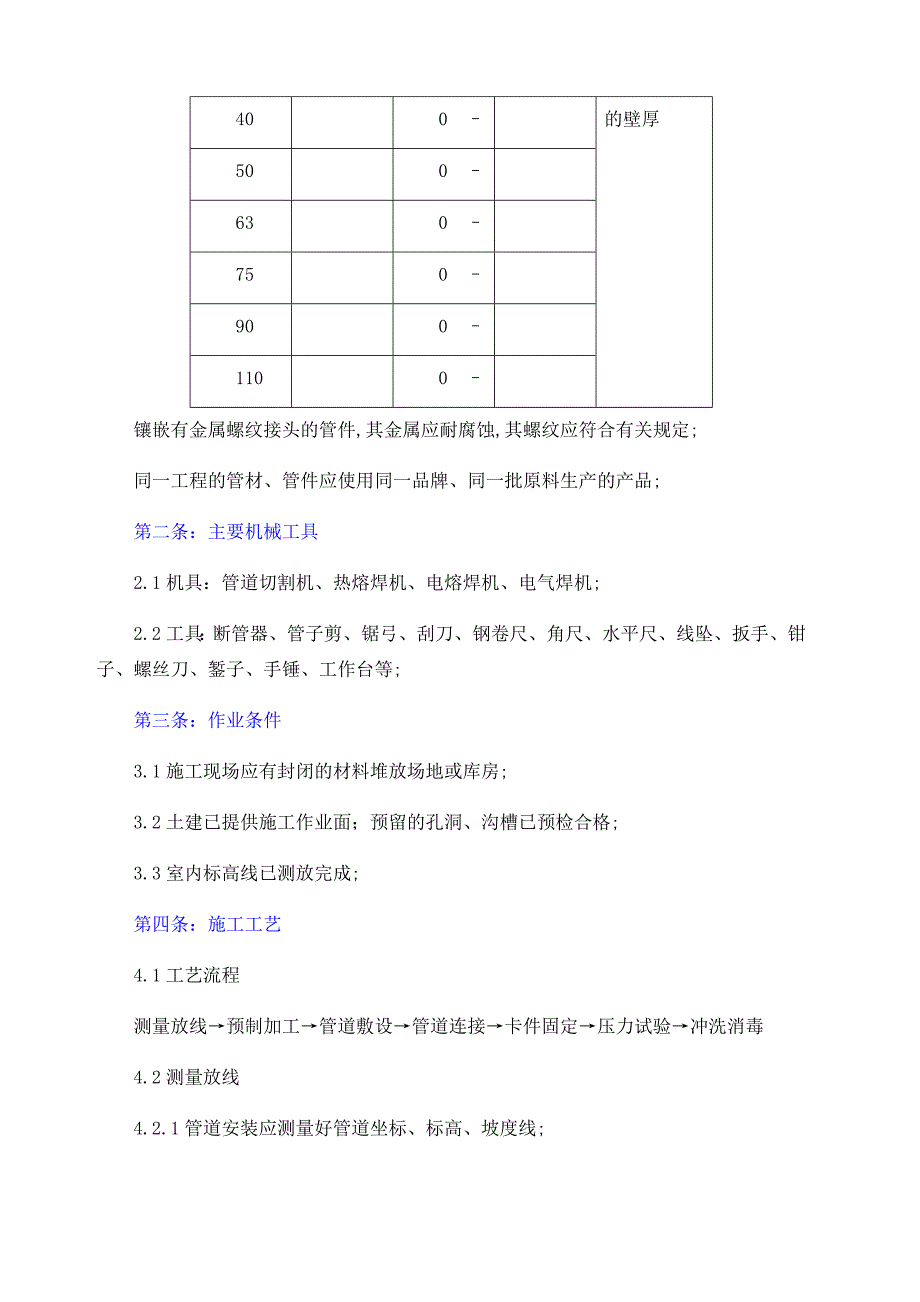 深圳建筑给排水施工技术交底_第3页