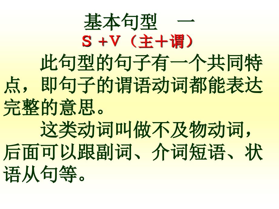 高中课件 语中的五种基本句型_第3页