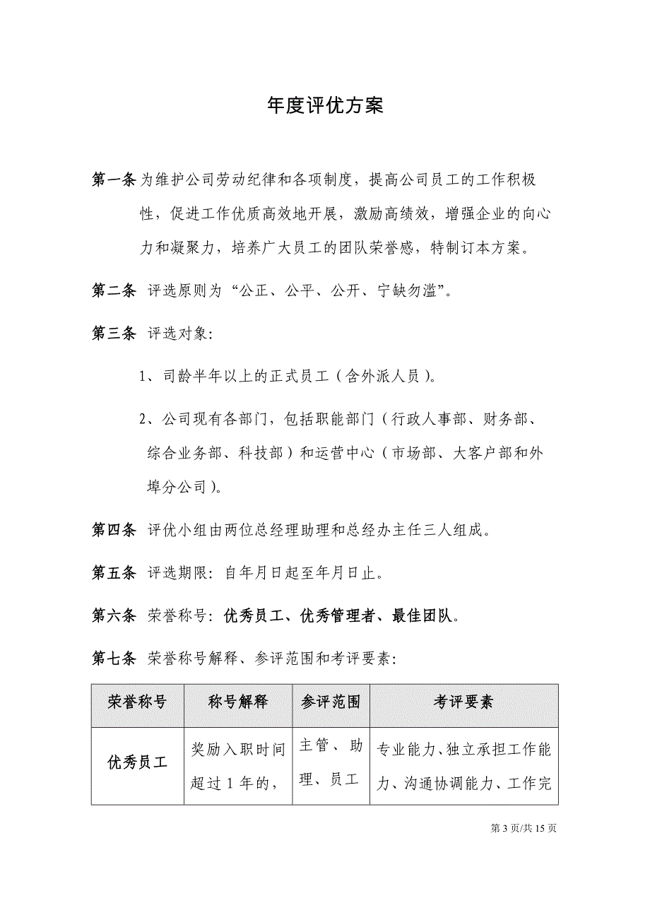 优秀员工选进个人评选方案_第3页