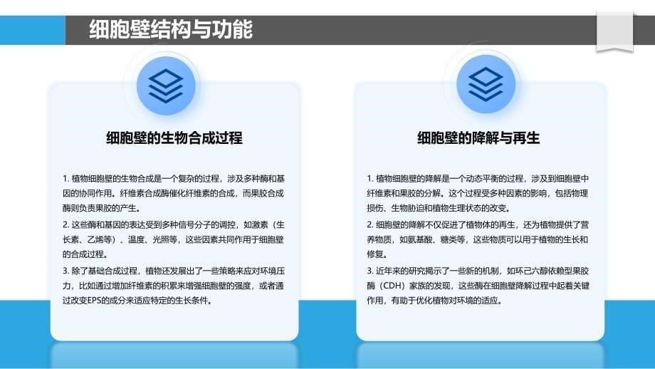 植物细胞壁和胞外聚合物在防御中的作用-洞察分析_第5页