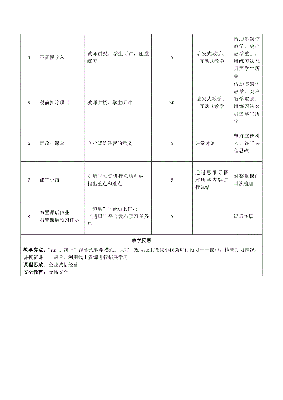 《税费核算与智能申报》授课教案—20_第2页