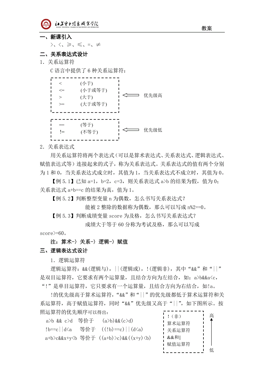 C语言-2020年电子《教案》12_第2页