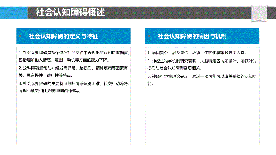 社会认知障碍干预策略-洞察分析_第4页