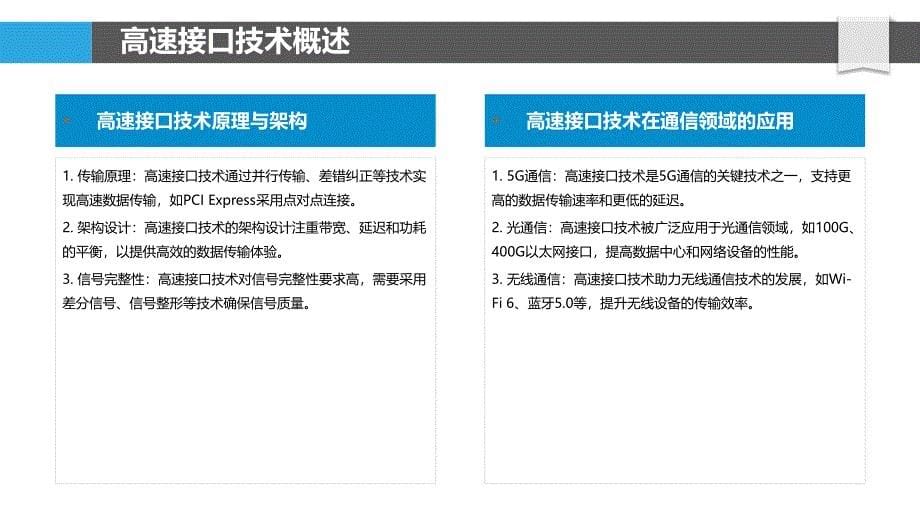 高速接口技术发展-洞察分析_第5页