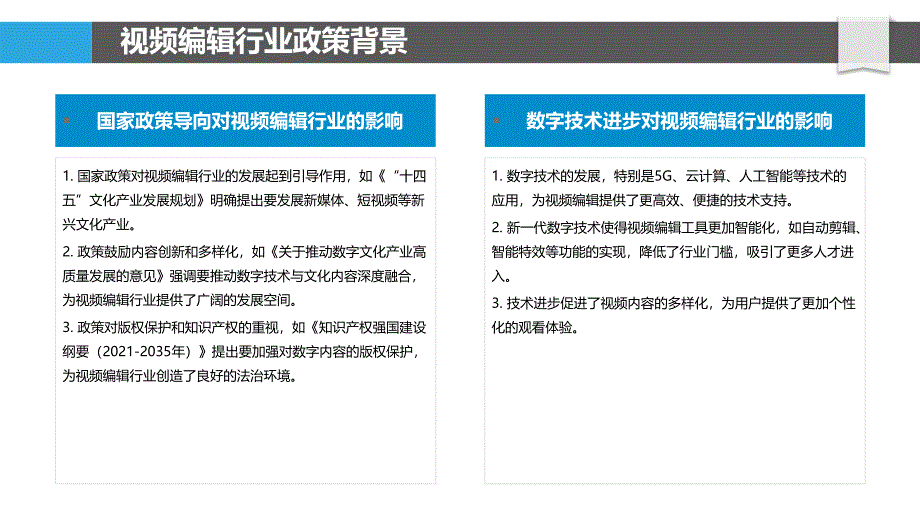 视频编辑行业政策研究-洞察分析_第4页