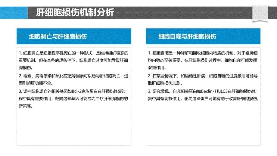 肝细胞损伤与修复策略-洞察分析_第5页