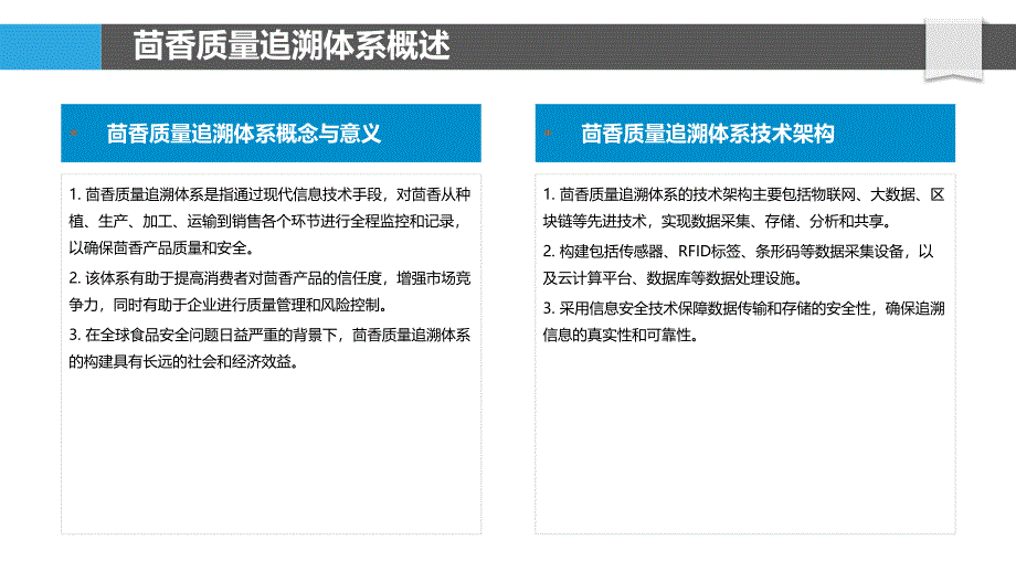 茴香质量追溯体系构建-洞察分析_第4页