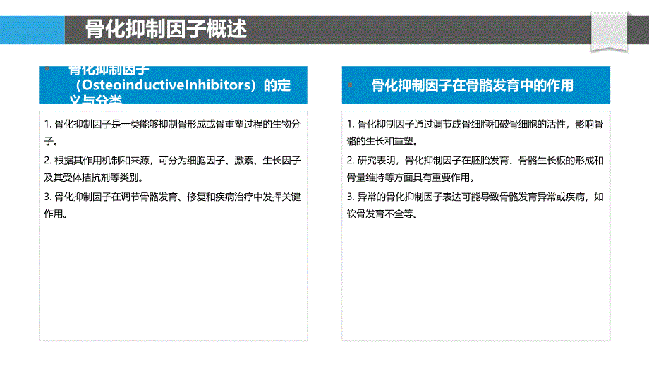 骨化抑制因子功能研究-洞察分析_第4页