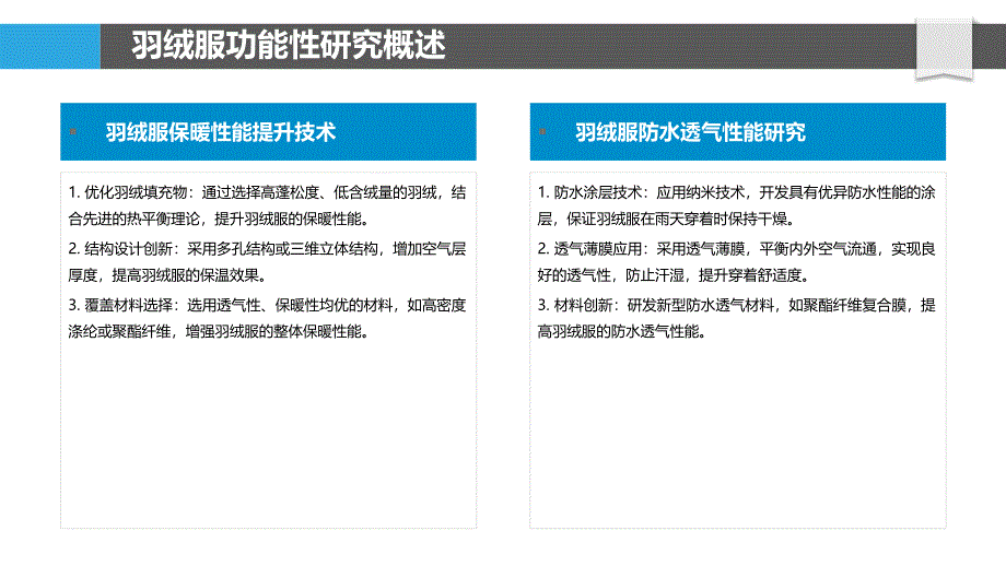 羽绒制品功能性提升-洞察分析_第4页