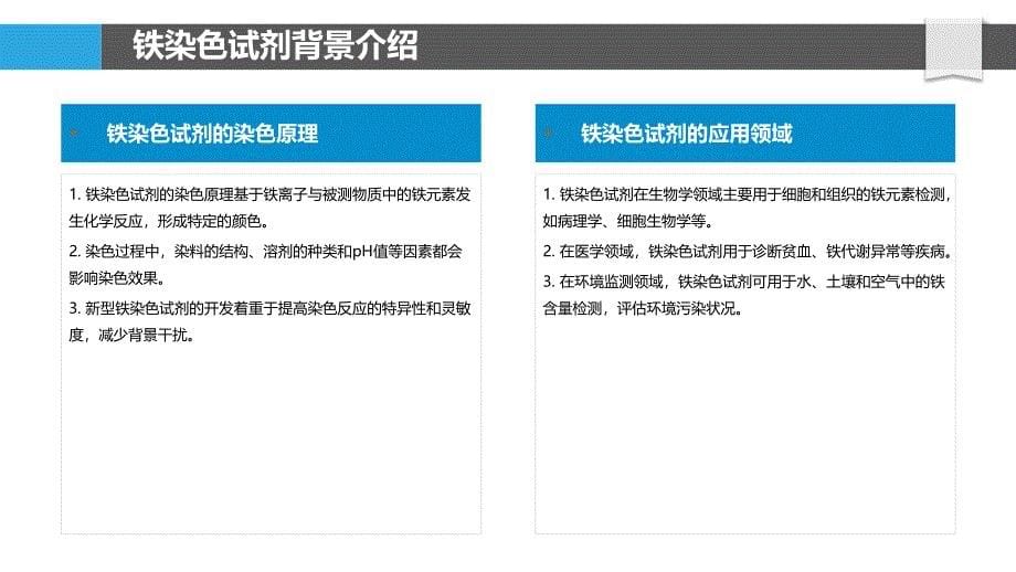 高效铁染色试剂开发-洞察分析_第5页